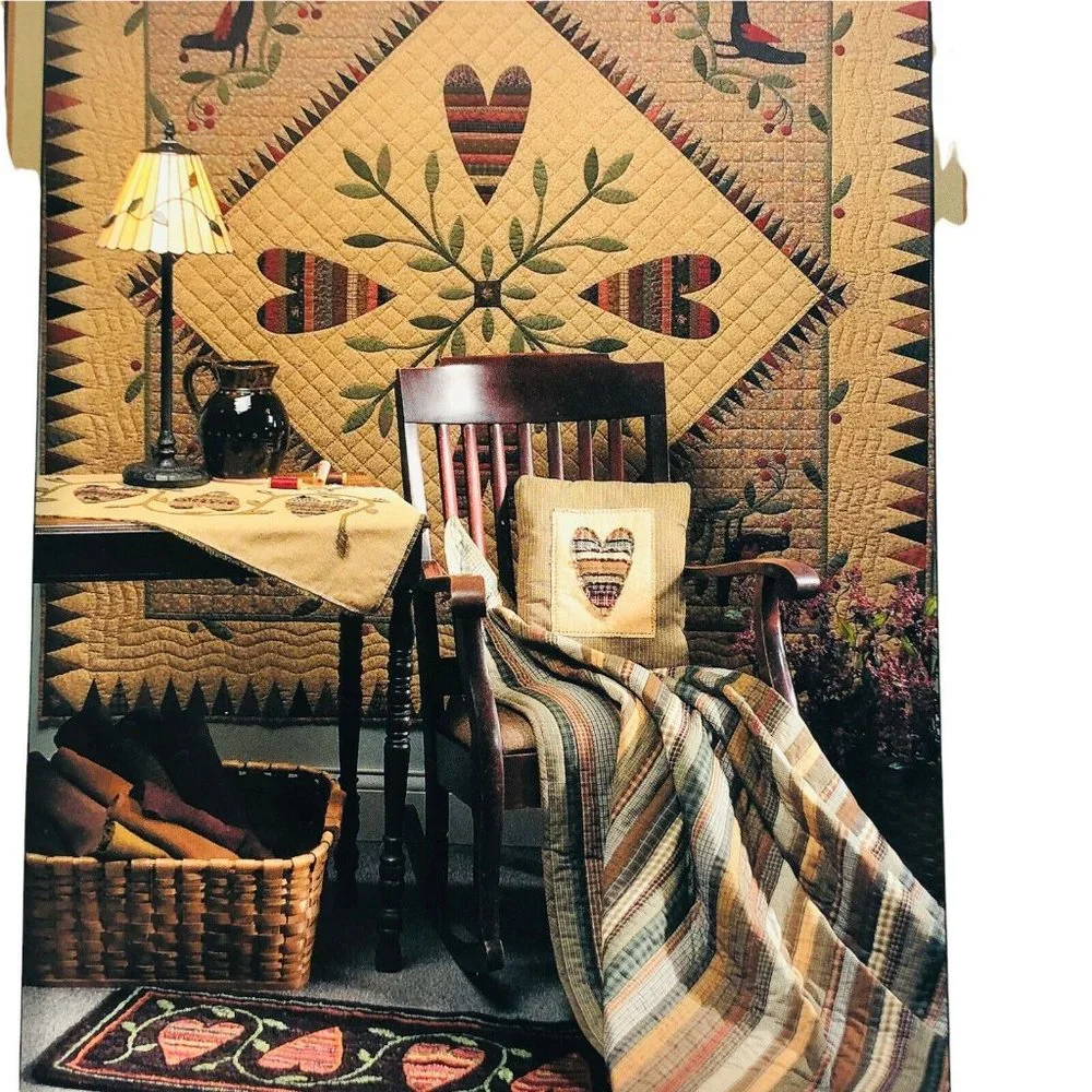 City Stitcher At The Heart Of Folkart Quilting Cross‎ Stitch Crochet Patterns